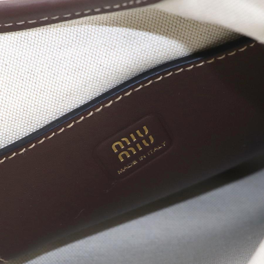miu miu（ミュウミュウ） 未使用 展示品 アイビー 2way ハンド