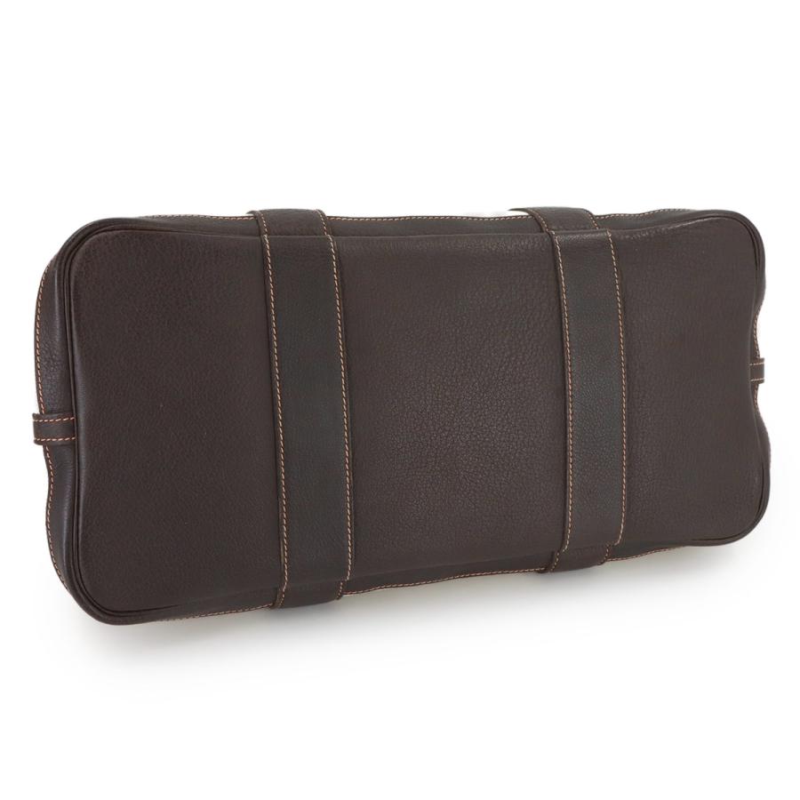 新品同様 エルメス HERMES ガーデンパーティ 36 PM トート バッグ トワルアッシュ レザー ナチュラル マロン □H刻印 90313989