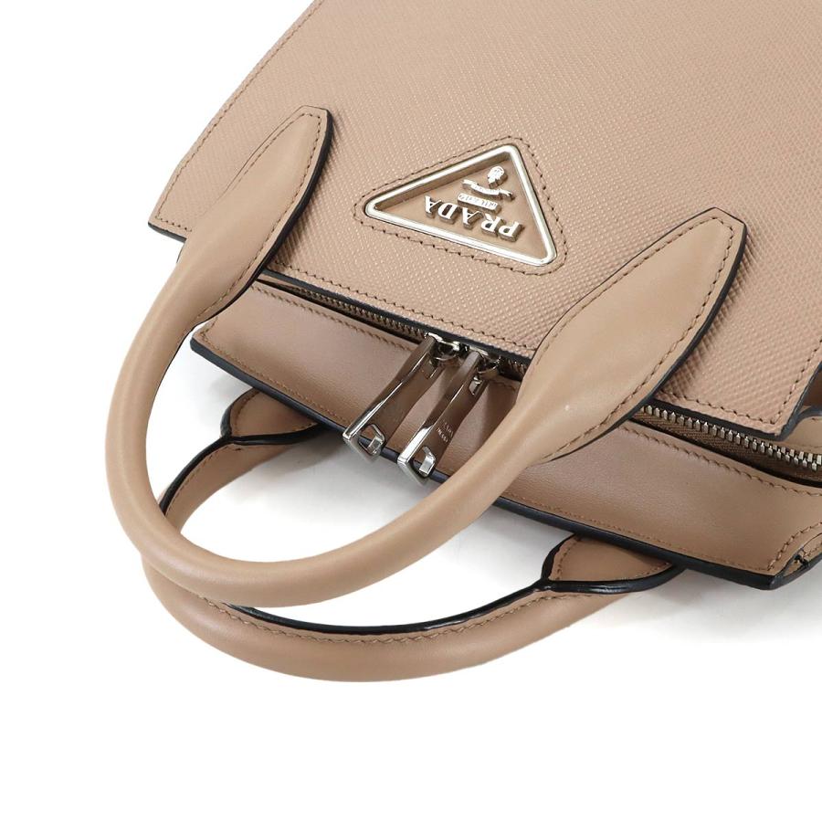 プラダ パラディグム トート ハンド バッグ 2way サフィアーノレザー ネロ PRADA（プラダ） 未使用 展示品 サフィアーノ 2way ハンド ショルダー