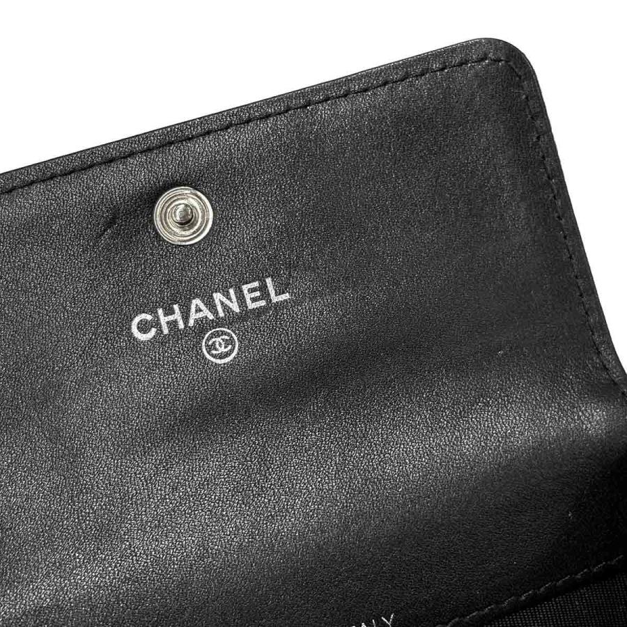 CHANEL（シャネル） 新品同様 カードケース 名刺入れ キャビアスキン