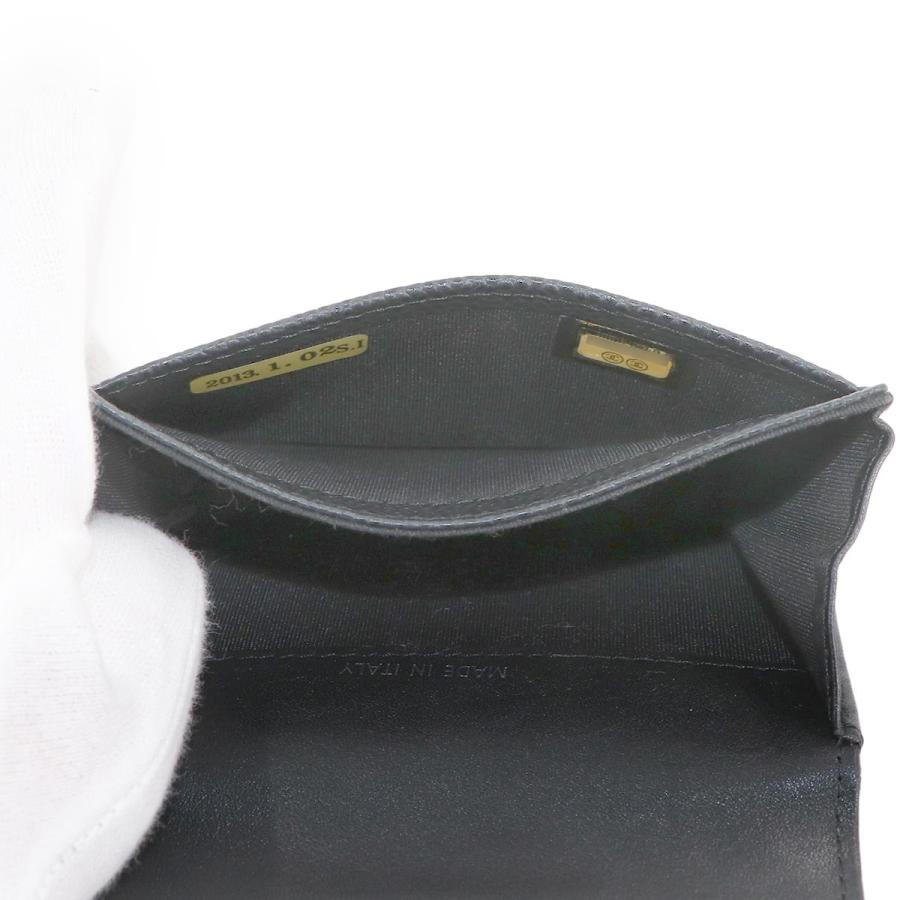 CHANEL（シャネル） 新品同様 カードケース 名刺入れ キャビアスキン