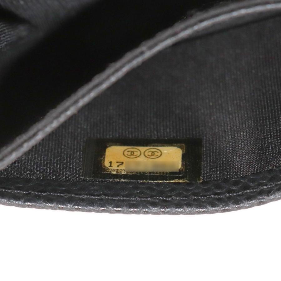 CHANEL（シャネル） 新品同様 カードケース 名刺入れ キャビアスキン