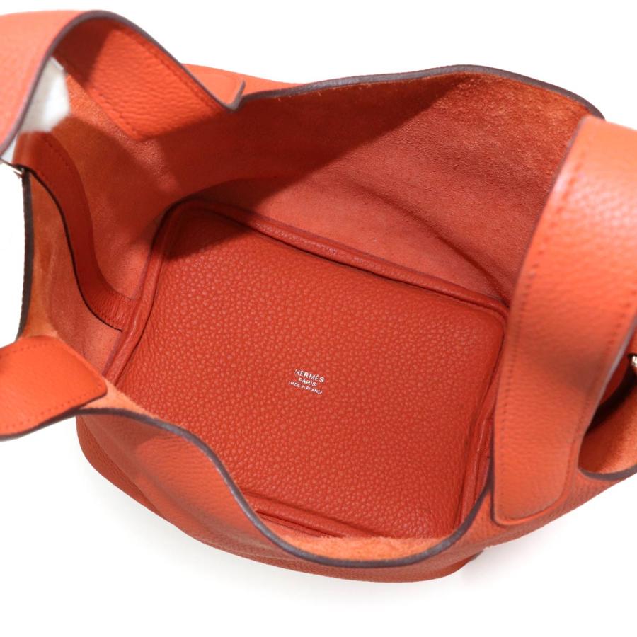 ありす★美品★ エルメス ピコタン PM トリヨン □M刻印 #86 HERMES（エルメス） 美品 ピコタンロック 18 PM ハンド バッグ