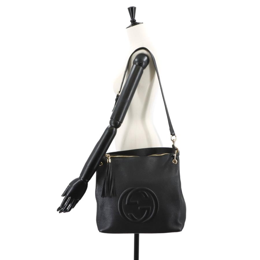 ア*ニ様 【美品】GUCCI ソーホー　ショルダーバッグ GUCCI（グッチ） 新品同様 ソーホー 2way ショルダー バッグ レザー