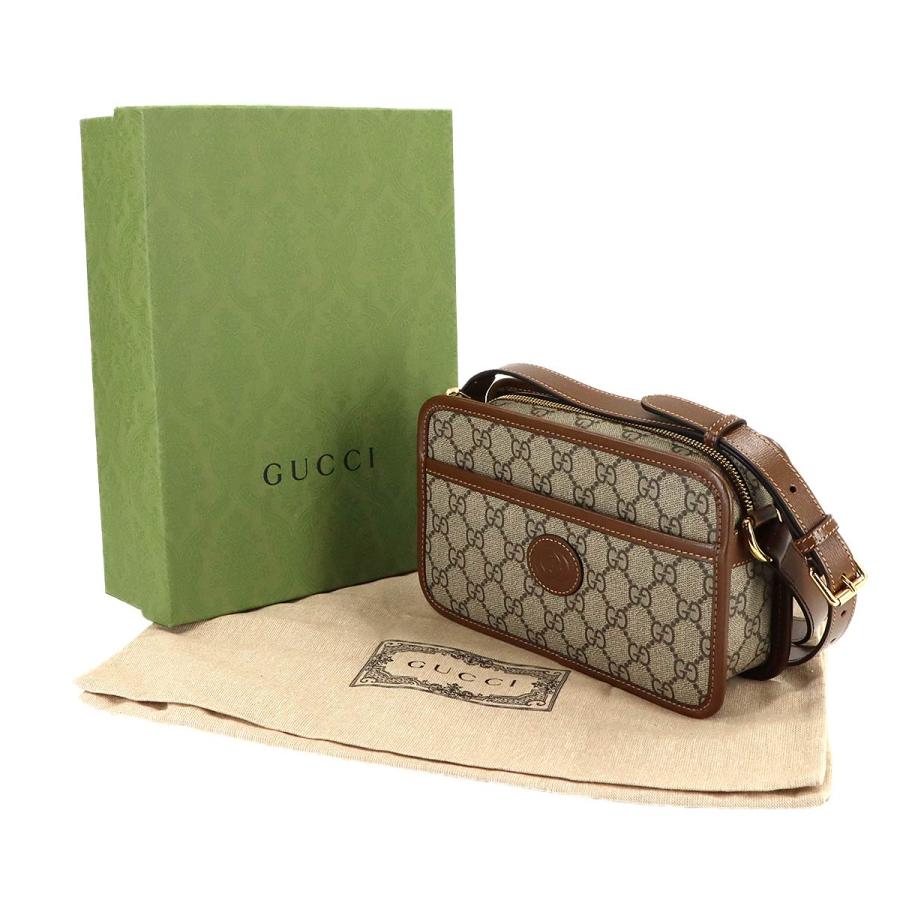 GUCCI（グッチ） 未使用 展示品 インターロッキングG ミニ ショルダー 