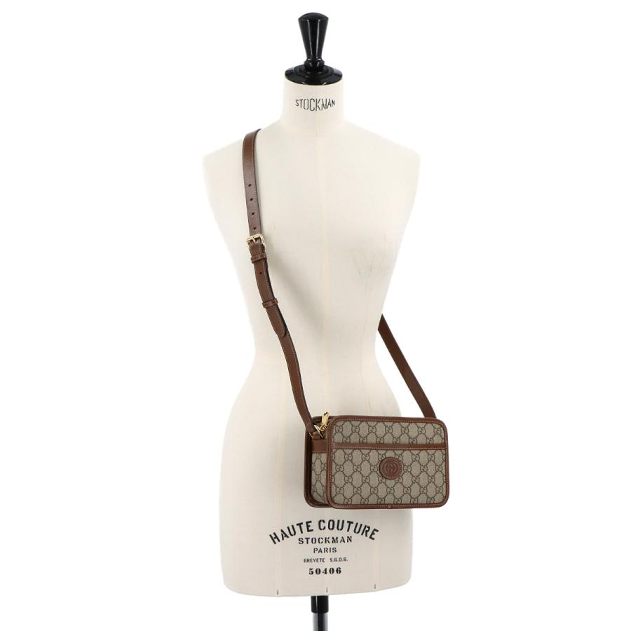 GUCCI（グッチ） 未使用 展示品 インターロッキングG ミニ ショルダー 