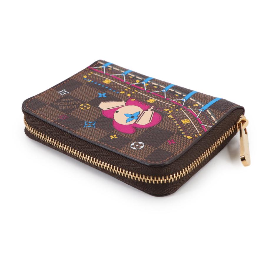 【未使用展示】ルイヴィトン ダミエ ジッピー パース 小銭入れ エベヌ LOUIS VUITTON（ルイ・ヴィトン） 未使用 展示品 ルイ ヴィトン ダミエ