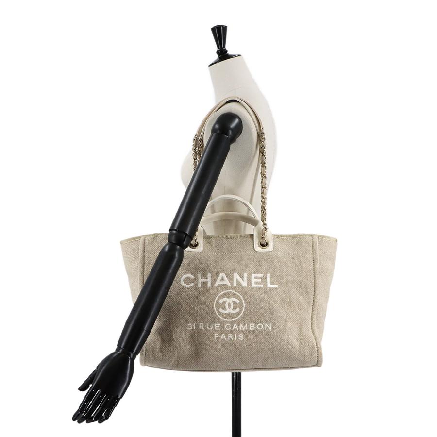 CHANEL（シャネル） 美品 ドーヴィル GM 2way トート チェーン