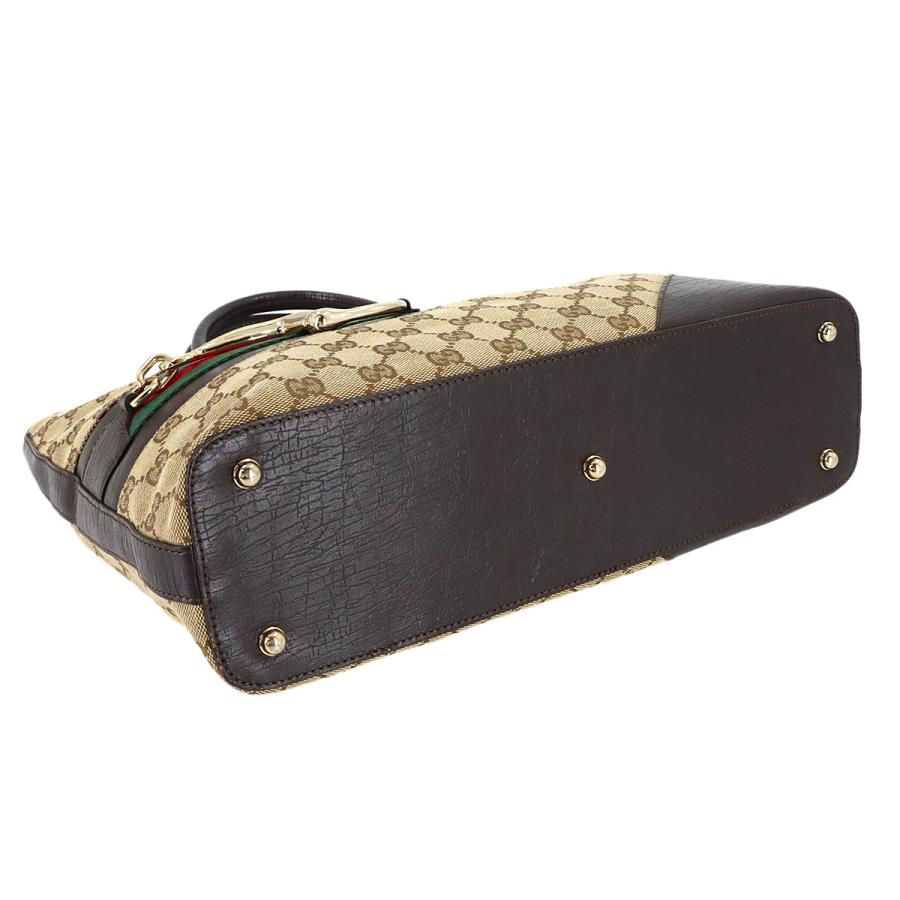 GUCCI（グッチ） 新品同様 ホースビット トート バッグ GGキャンバス