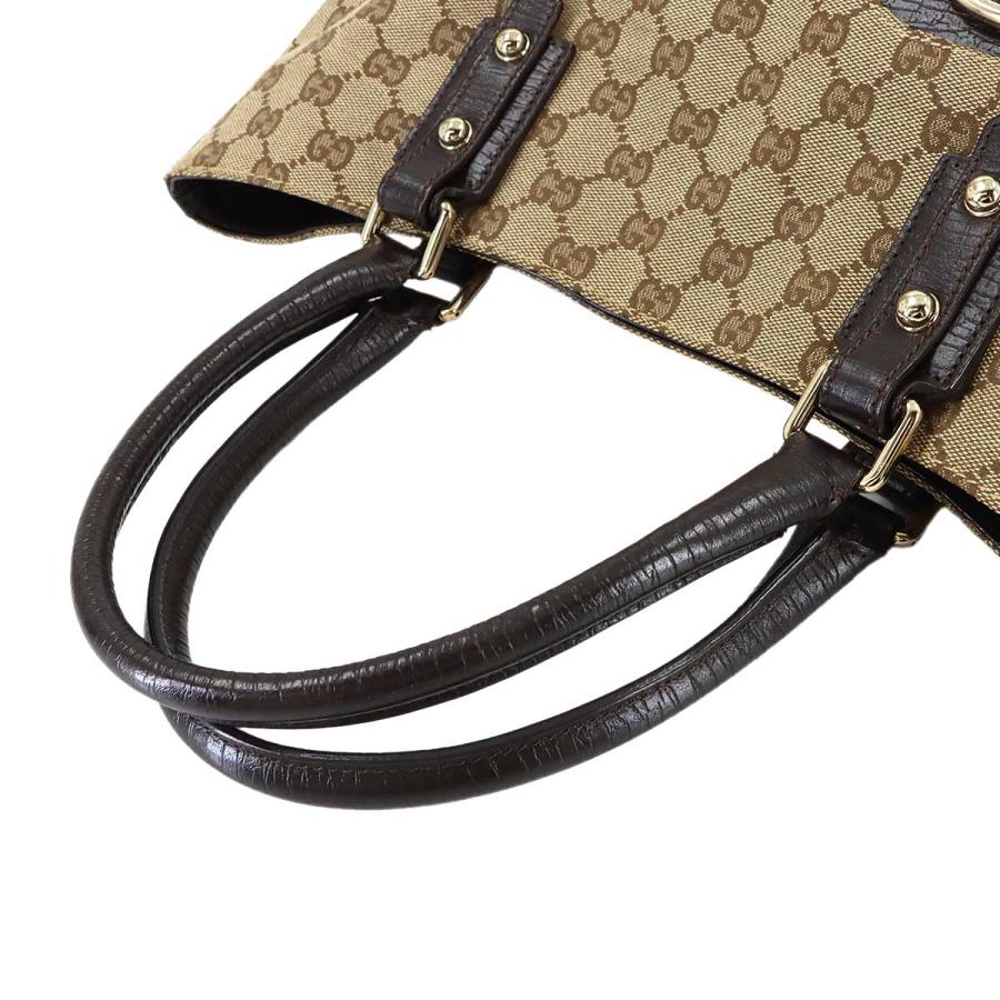 GUCCI（グッチ） 新品同様 ホースビット トート バッグ GGキャンバス