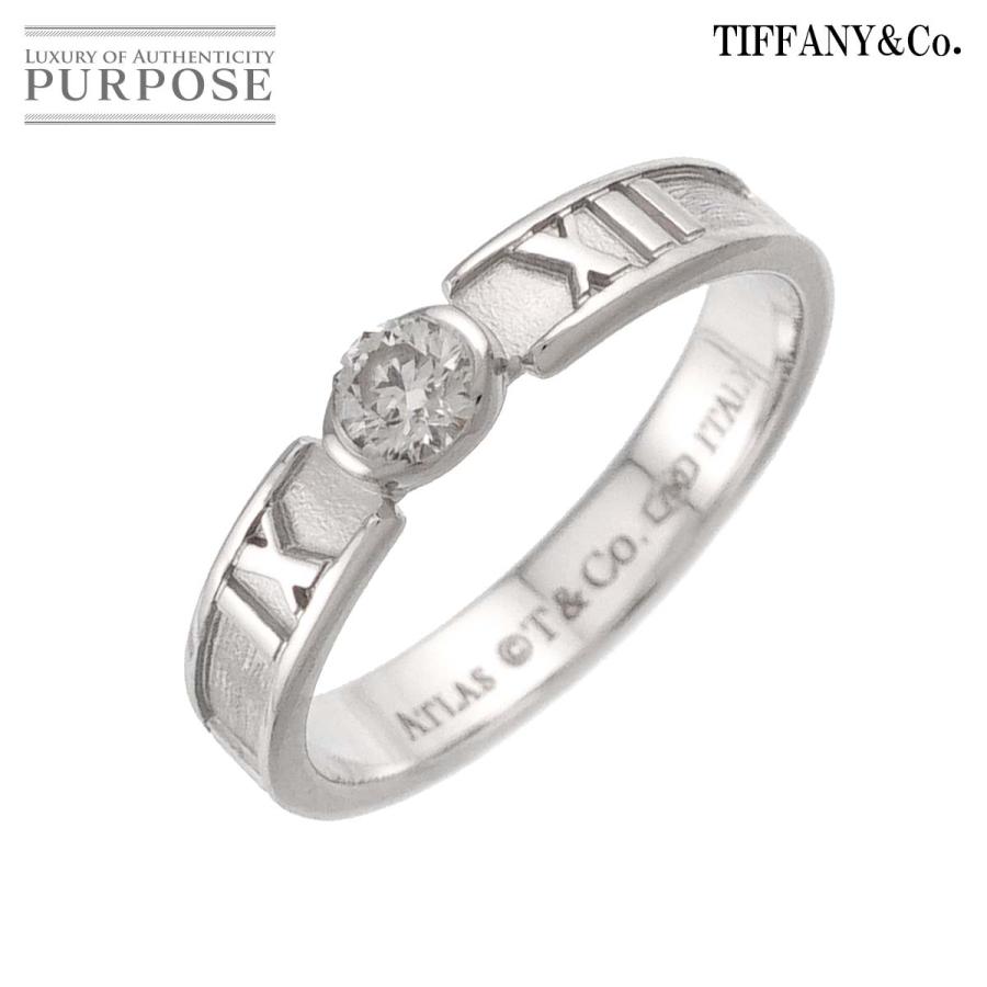 TIFFNY&Co. ティファニー　アトラスリング TIFFANY&Co.（ティファニー） アトラス 6.5号 リング ダイヤ K18 WG