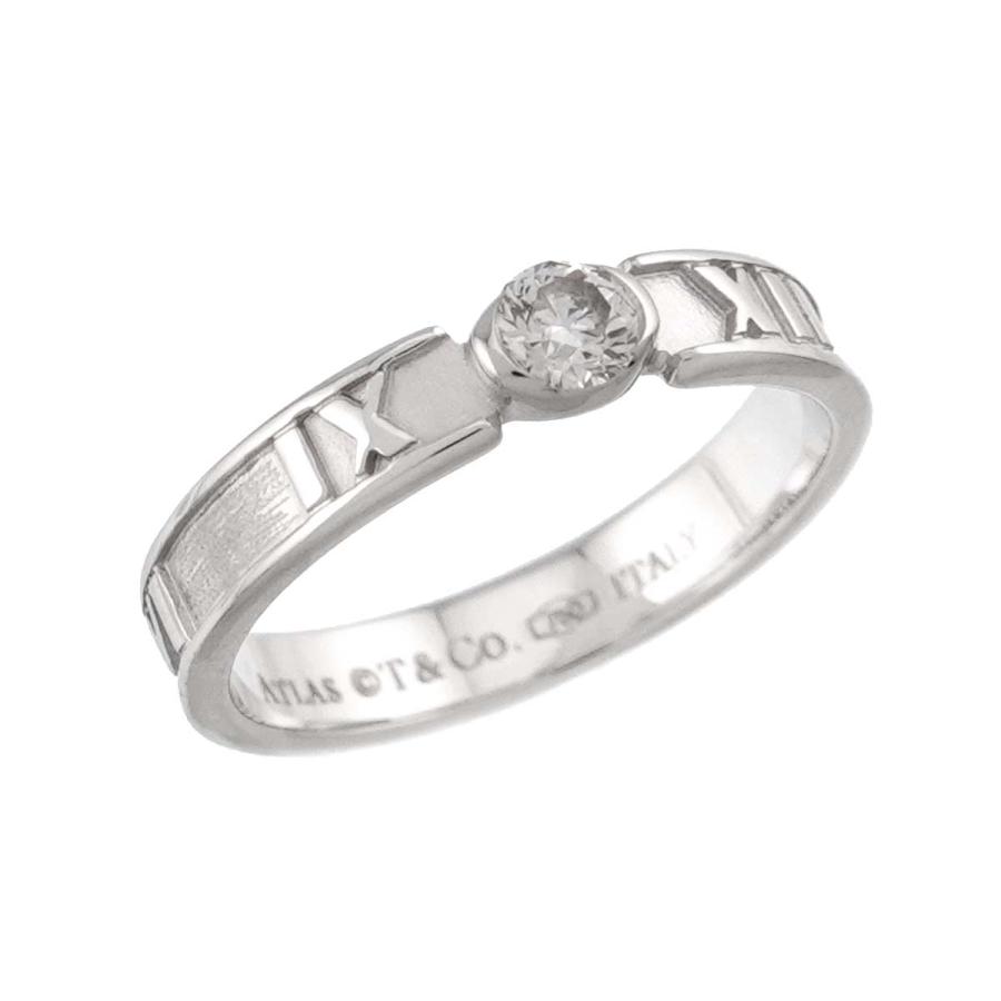 TIFFANY&Co.（ティファニー） アトラス 6.5号 リング ダイヤ K18 WG 