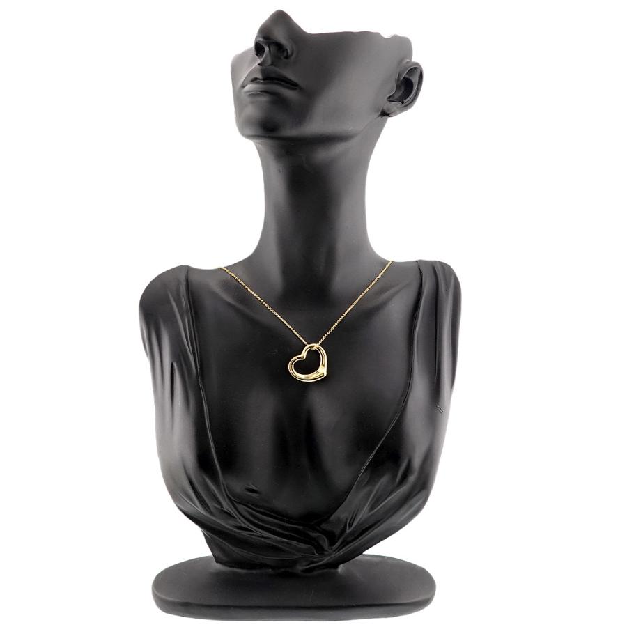TIFFANY&Co.（ティファニー） オープンハート 幅22mm ネックレス 40cm 