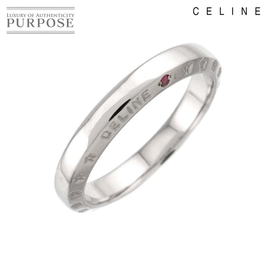 CELINE（セリーヌ） CELINE 9号 リング ルビー Pt プラチナ 指輪 Ruby 