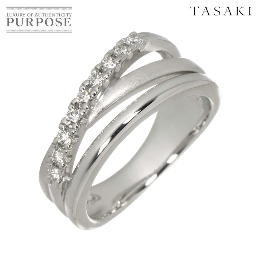 TASAKI（タサキ） TASAKI 11号 リング ダイヤ 0.15ct K18 WG