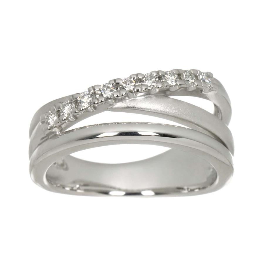 TASAKI（タサキ） TASAKI 11号 リング ダイヤ 0.15ct K18 WG