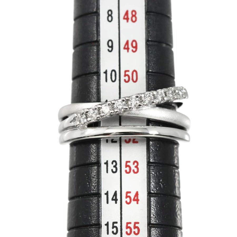 TASAKI（タサキ） TASAKI 11号 リング ダイヤ 0.15ct K18 WG ホワイト 
