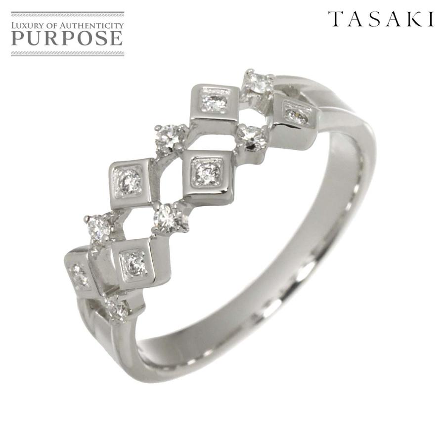 TASAKI（タサキ） TASAKI 15号 リング ダイヤ 0.16ct K18 WG ホワイト