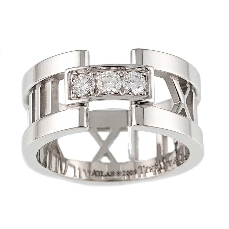 TIFFANY&Co.（ティファニー） アトラス 8.5号 リング ダイヤ K18 WG