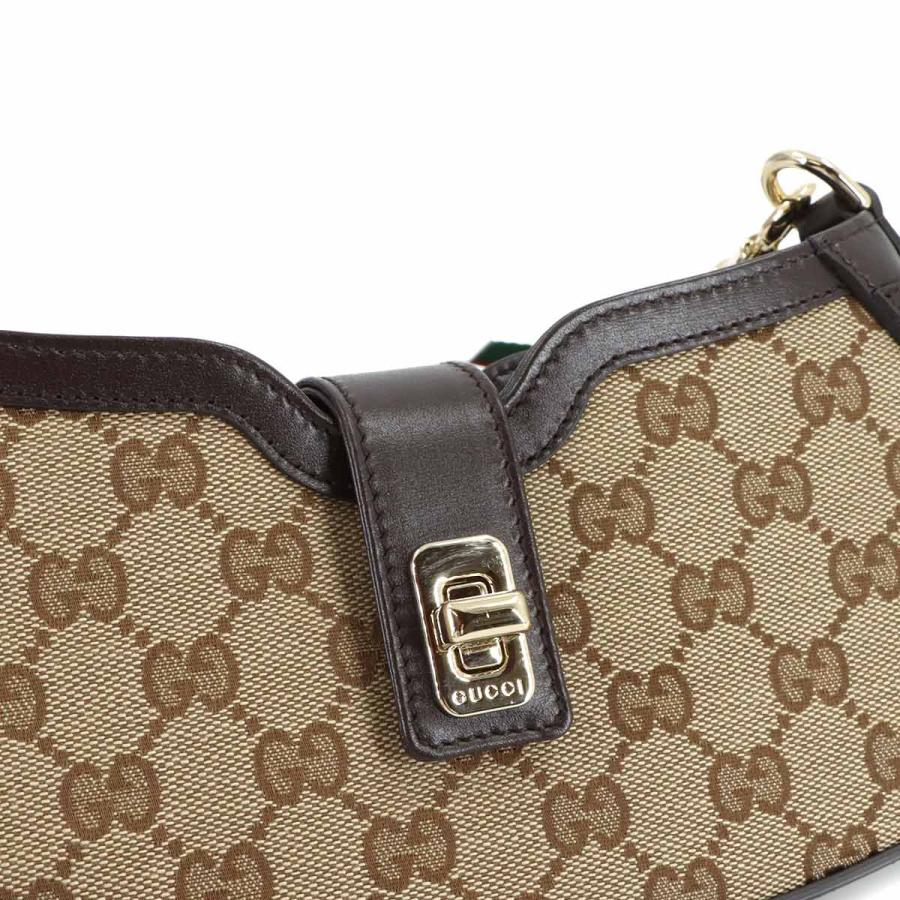 GUCCI（グッチ） 未使用 展示品 ムーンサイド ショルダー バッグ GG