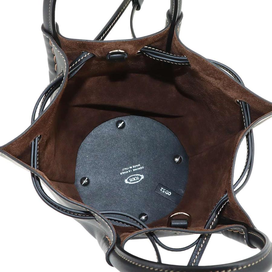 未使用 展示品 トッズ TOD'S Tタイムレス バケット ミニ 2way ハンド