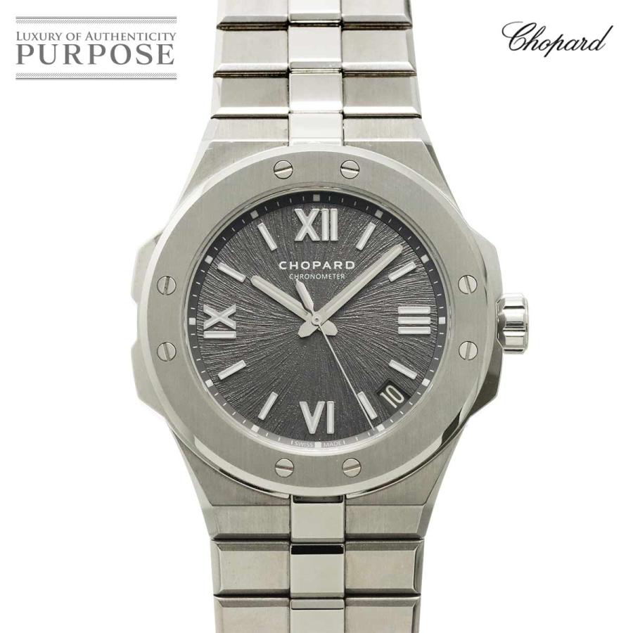 ショパール Chopard アルパイン イーグル ラージ 298600-3002 メンズ 腕時計 グレー デイト 自動巻き ウォッチ Alpine 90315131 Chopard（ショパール） アルパイン イーグル ラージ 298600-3002