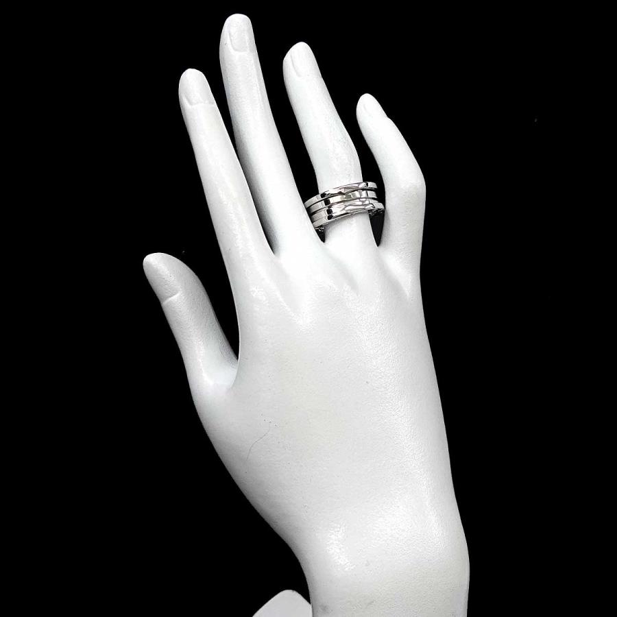 BVLGARI（ブルガリ） ビーゼロワン 3バンド #58 リング K18 WG