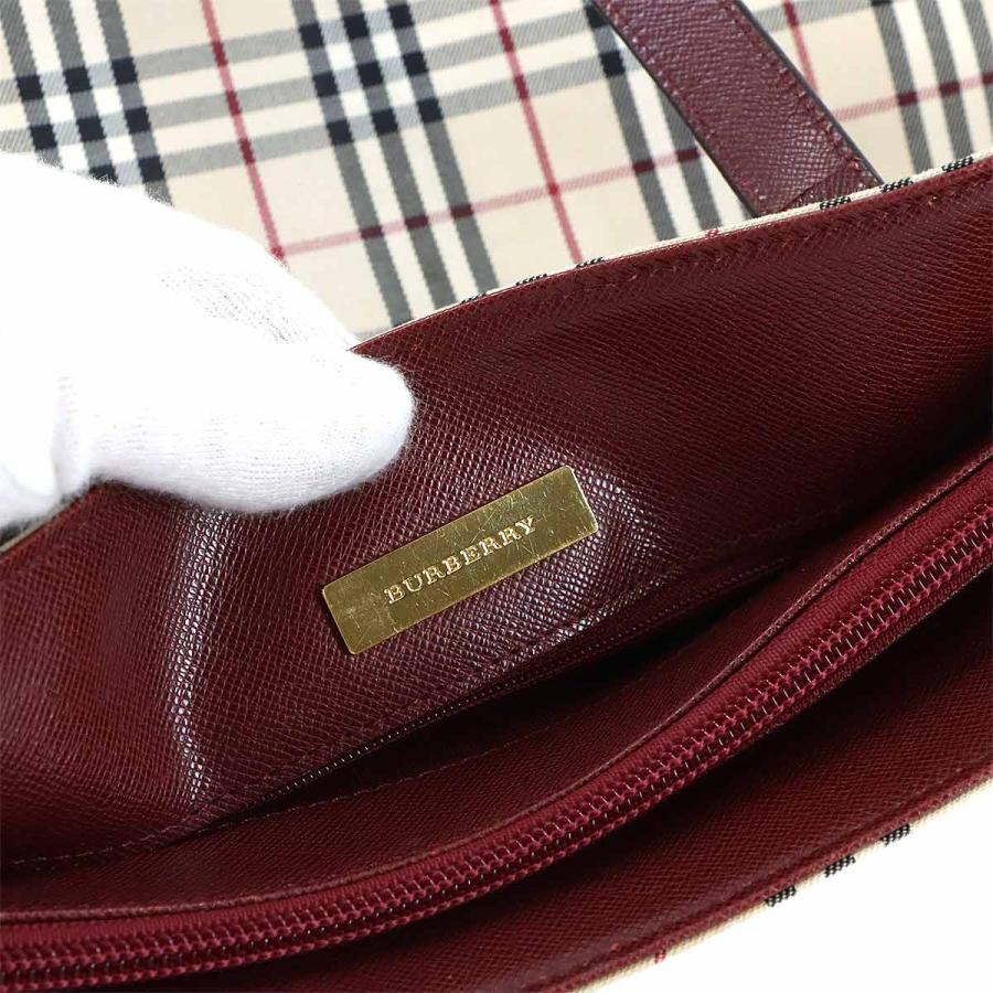 BURBERRY（バーバリー） ノバチェック トート バッグ キャンバス