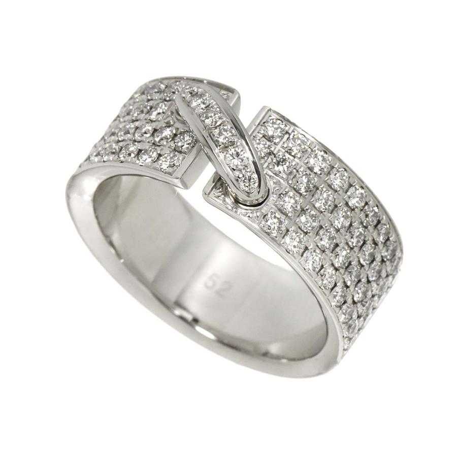 CHAUMET（ショーメ） リアン #52 リング ダイヤ K18 WG ホワイト