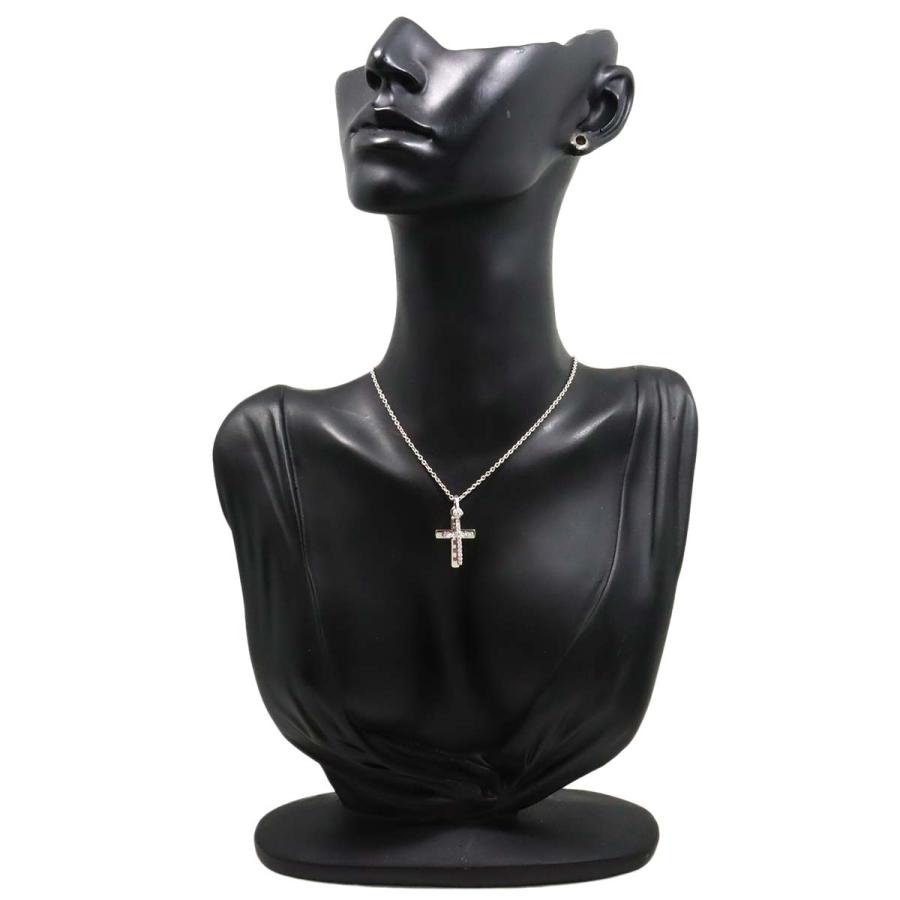 ウォルサム WALTHAM ダイヤ 0.25ct サファイヤ 0.13ct ネックレス 40cm スウィング K18 WG 750 Diamond Necklace 90315538_6