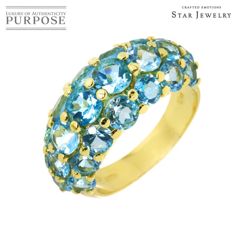 スタージュエリーガール　シルバーリング　※11号ですが、実寸13〜14号位です STAR JEWELRY（スタージュエリー） Star Jewelry 11号 リング ブルー