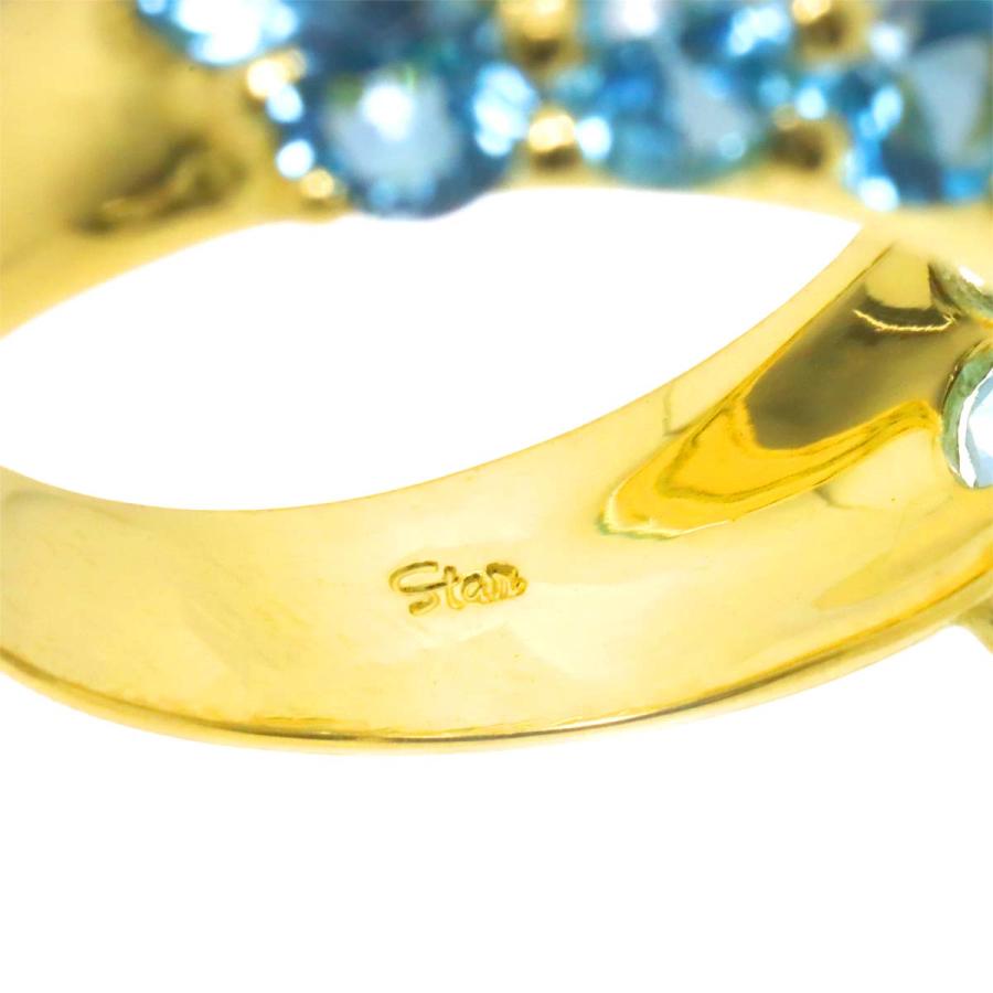 STAR JEWELRY（スタージュエリー） Star Jewelry 11号 リング ブルー