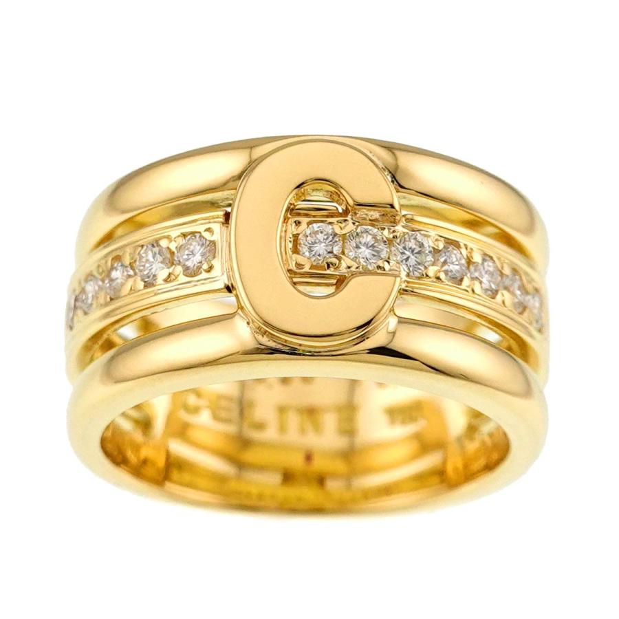CELINE（セリーヌ） CELINE 12号 リング ダイヤ 0.30ct ルビー