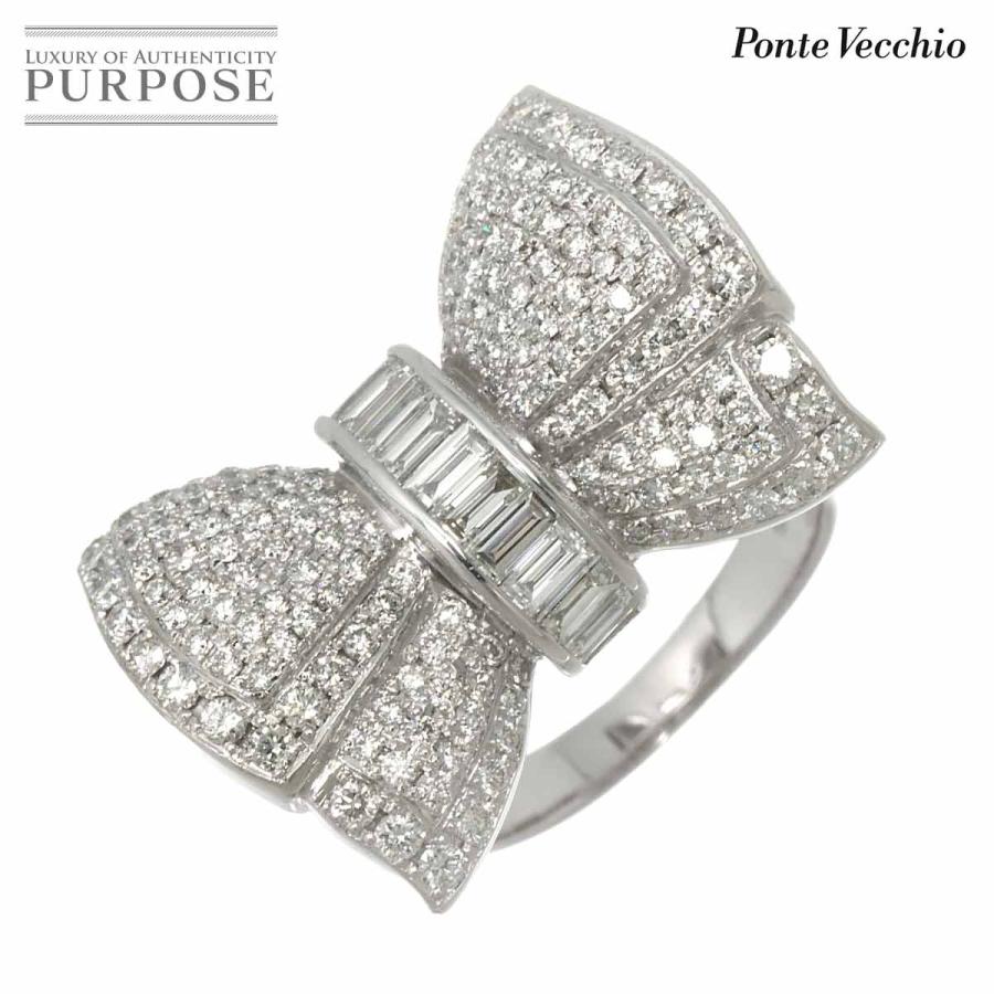 エ*ー様 【美品】ポンデヴェキオ　指輪 Ponte Vecchio（ポンテヴェキオ） Ponte Vecchio 15号 リング ダイヤ