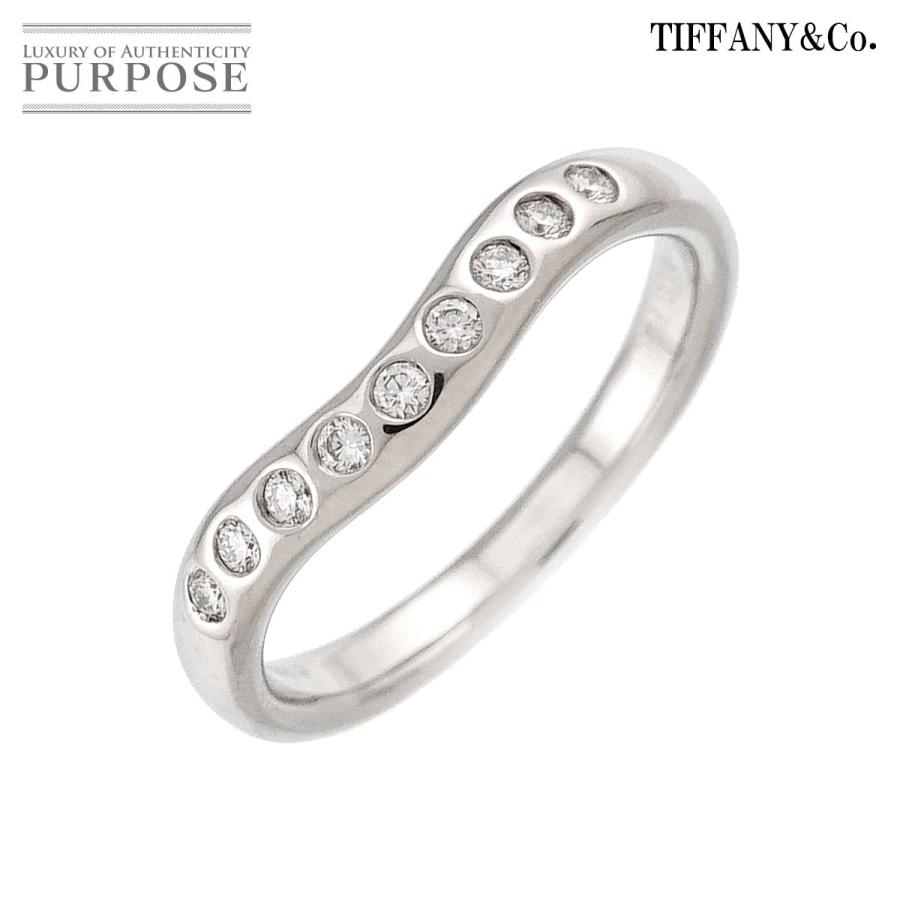 TIFFANY&Co.（ティファニー） ワイド カーブド バンド 10.5号 リング 