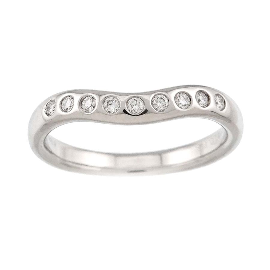 TIFFANY&Co.（ティファニー） ワイド カーブド バンド 10.5号 リング
