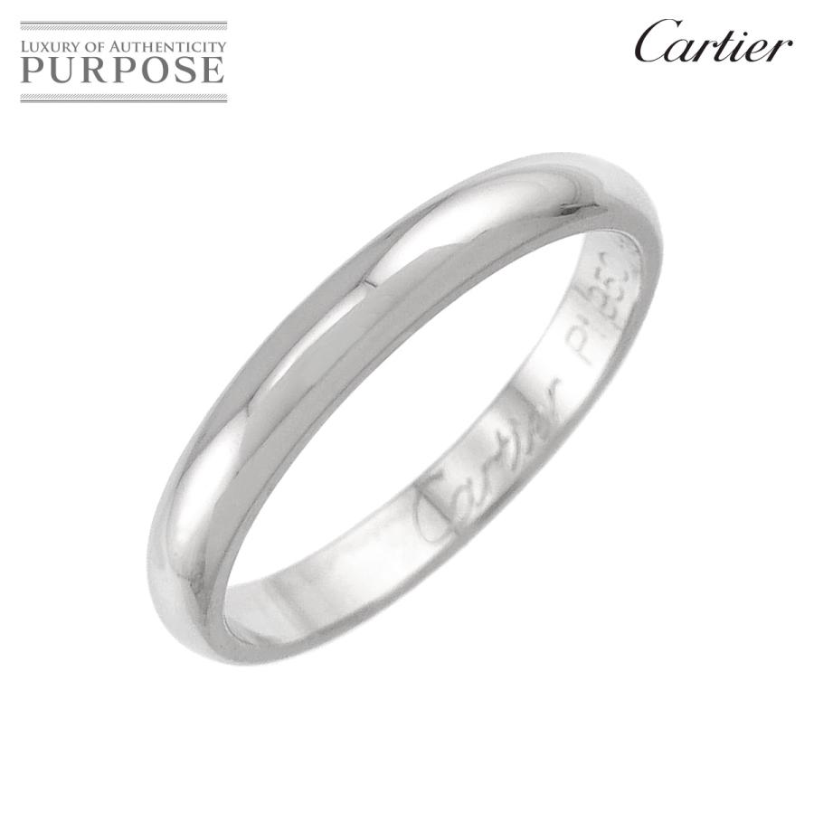 Cartier（カルティエ） Cartier 1895 クラシック #47 リング Pt 幅2.5 