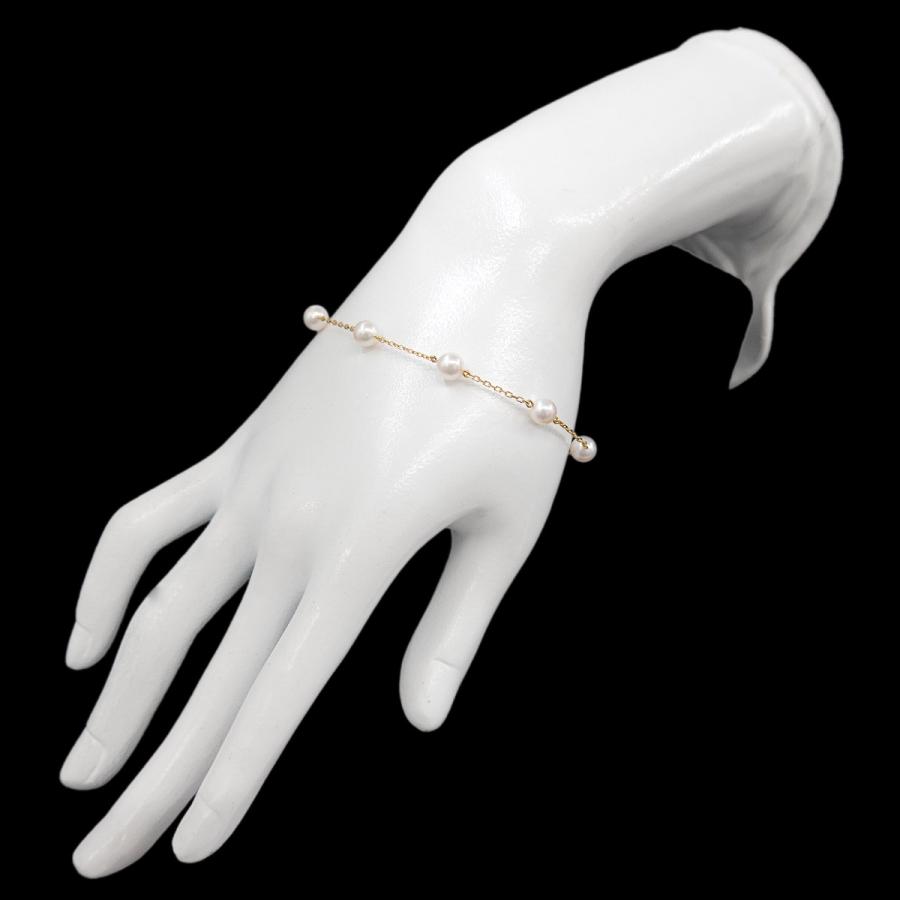 MIKIMOTO（ミキモト） アコヤ真珠 5.8-5.5mm ブレスレット 17.5cm K18