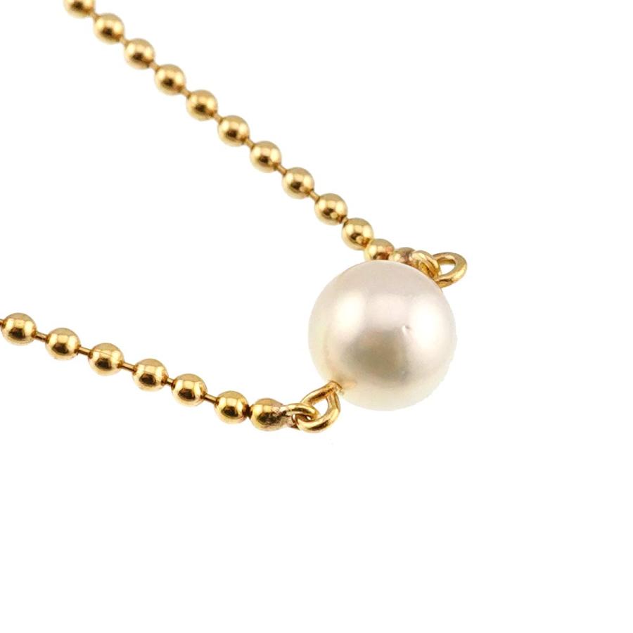 TASAKI（タサキ） アコヤ真珠 6.7mm ネックレス 40cm K18 YG 750 