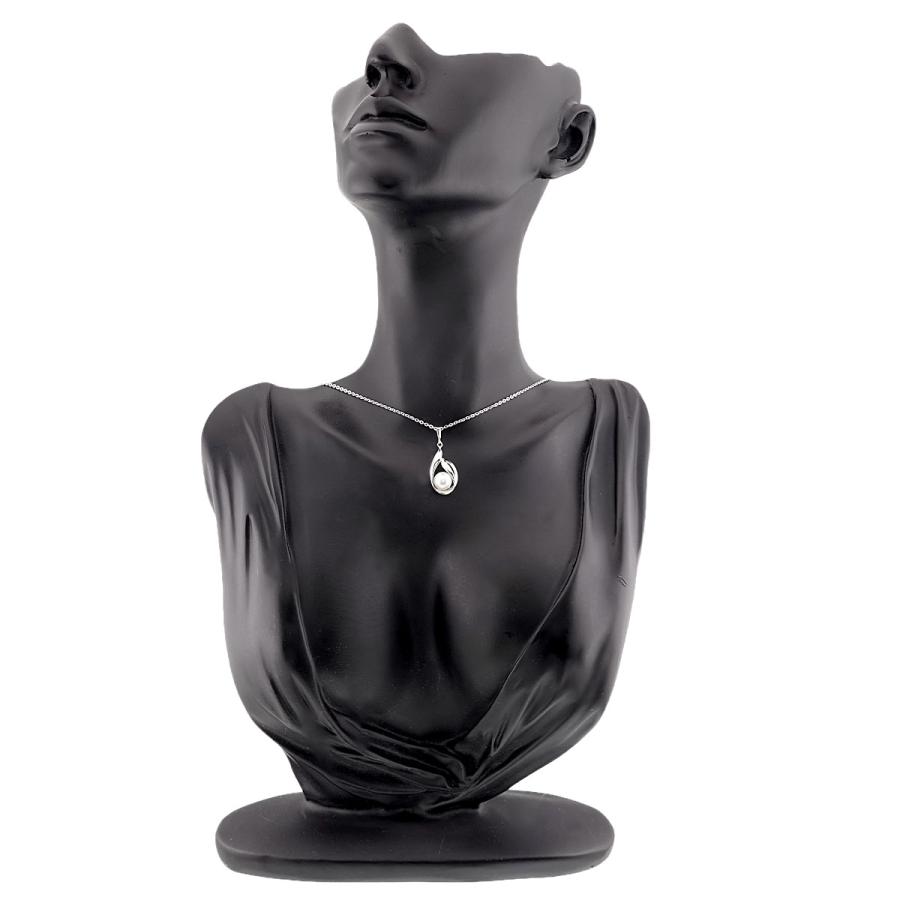 MIKIMOTO（ミキモト） アコヤ真珠 7.0mm ネックレス 40cm K18 WG