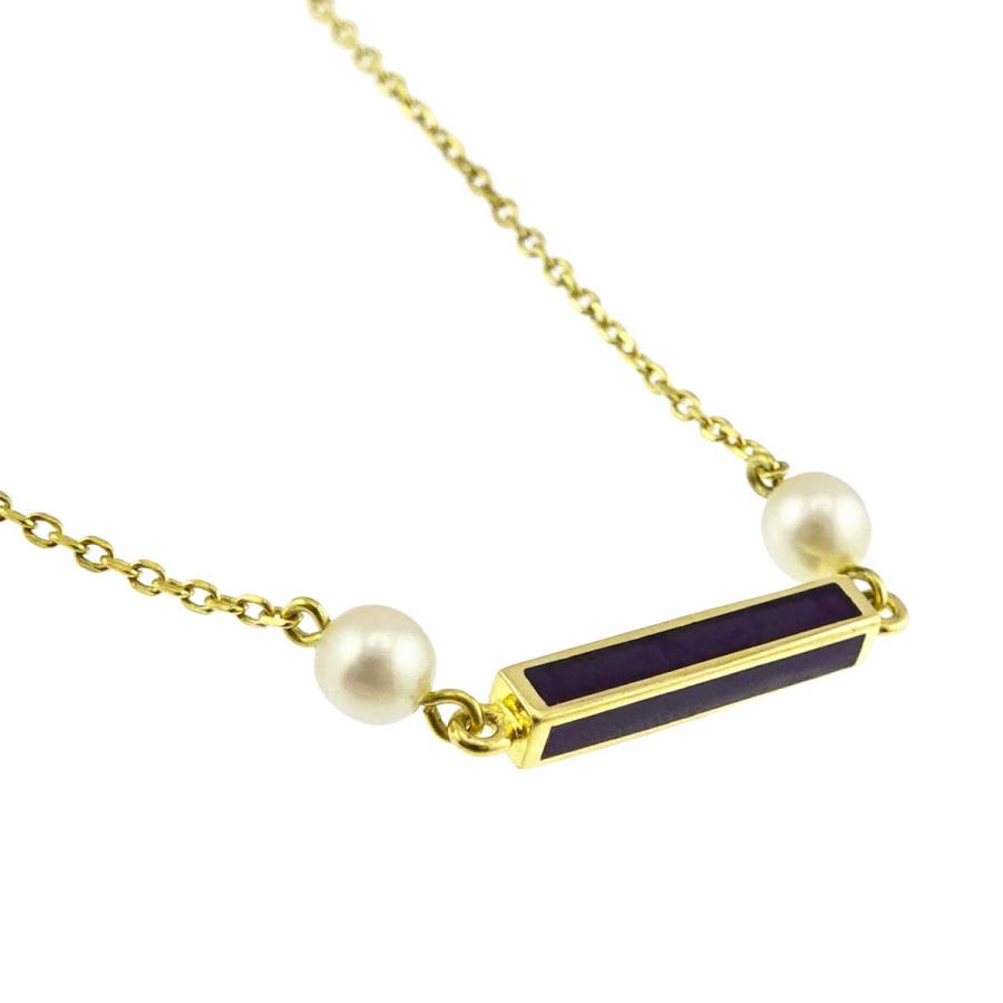 MIKIMOTO（ミキモト） アコヤ真珠 4.3-4.1mm エナメル ネックレス 33.5 