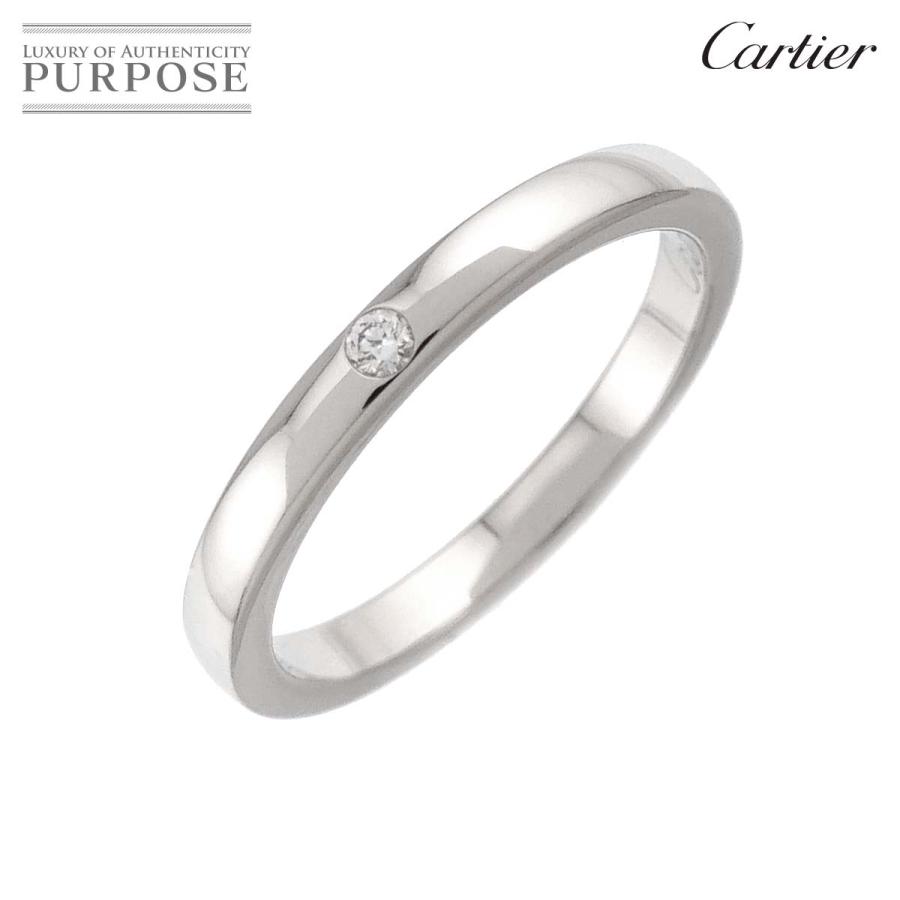Cartier（カルティエ） クラシック #47 リング ダイヤ 1P Pt プラチナ