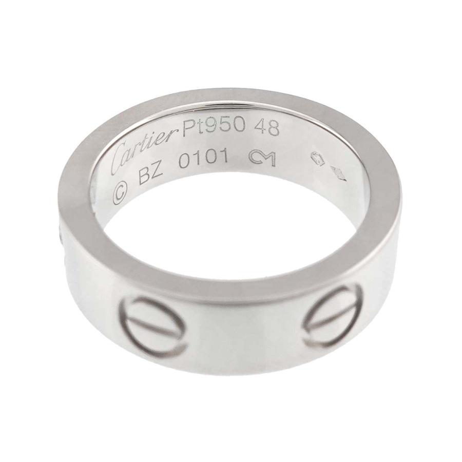 Cartier（カルティエ） ラブ #48 リング ダイヤ 1P Pt プラチナ 指輪