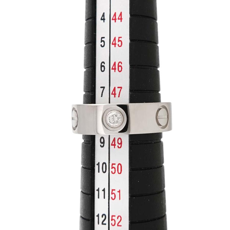 Cartier（カルティエ） ラブ #48 リング ダイヤ 1P Pt プラチナ 指輪