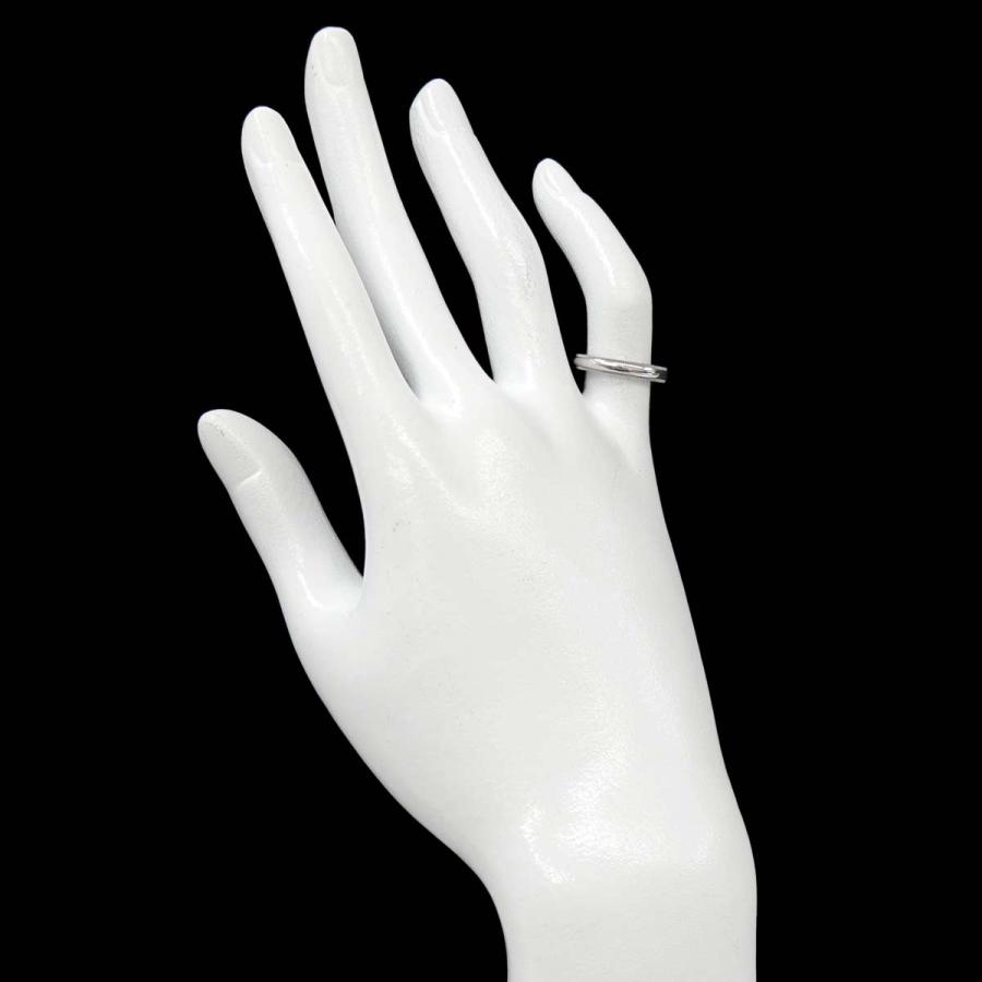 TIFFANY&Co.（ティファニー） ミルグレイン 8号 リング 幅3mm Pt