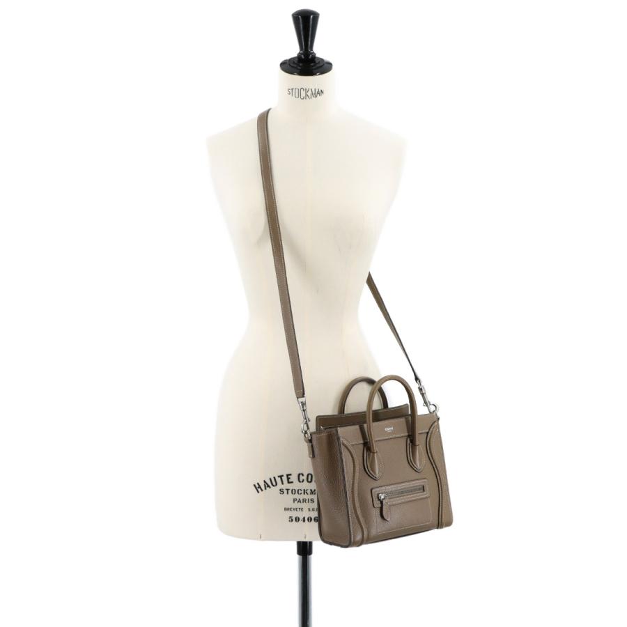 CELINE（セリーヌ） 新品同様 ラゲージ ナノショッパー 2way ハンド 