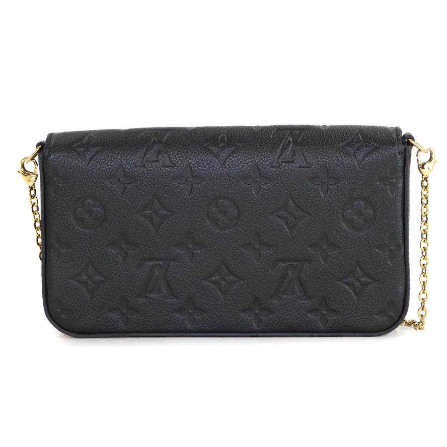 未使用 展示品 ルイ ヴィトン LOUIS VUITTON モノグラム アンプラント ポシェット フェリシー チェーン ウォレット レザー M64064 90315963の画像