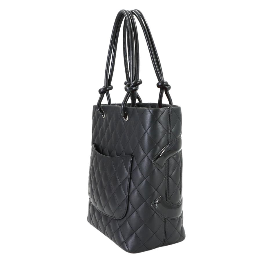 CHANEL（シャネル） 美品 カンボンライン ミディアム トート バッグ 