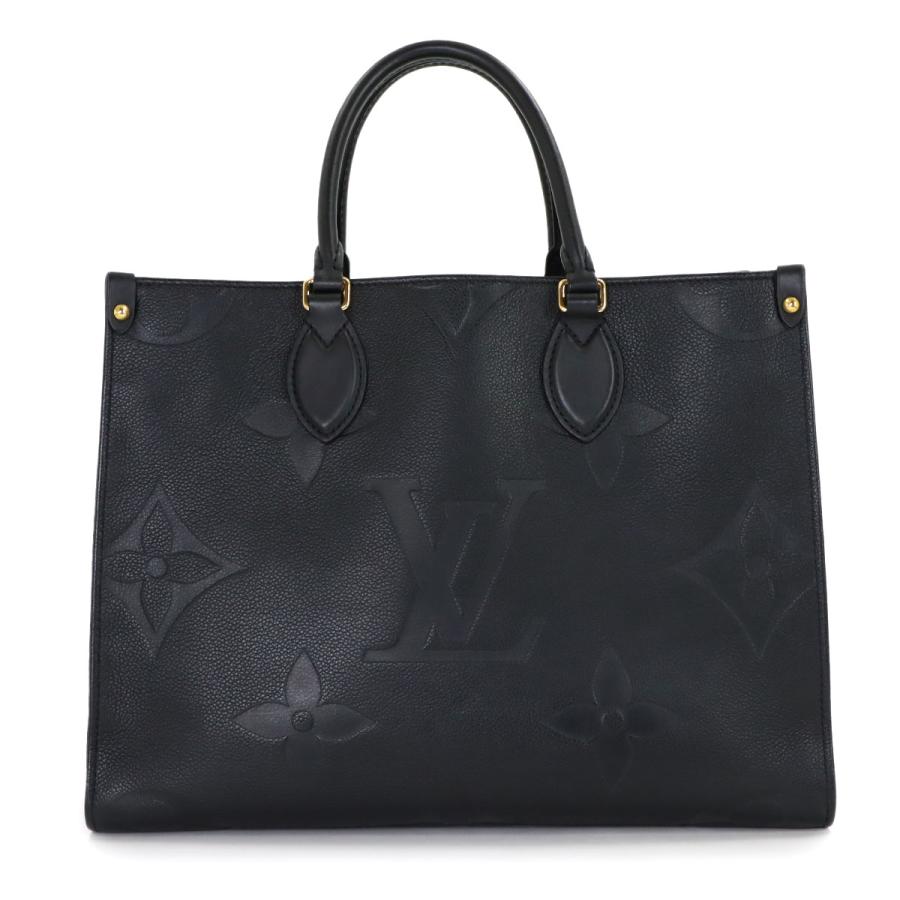 新品同様 ルイ ヴィトン LOUIS VUITTON モノグラム アンプラント オンザゴー MM 2way トート ショルダー バッグ ノワール M45595 90316087