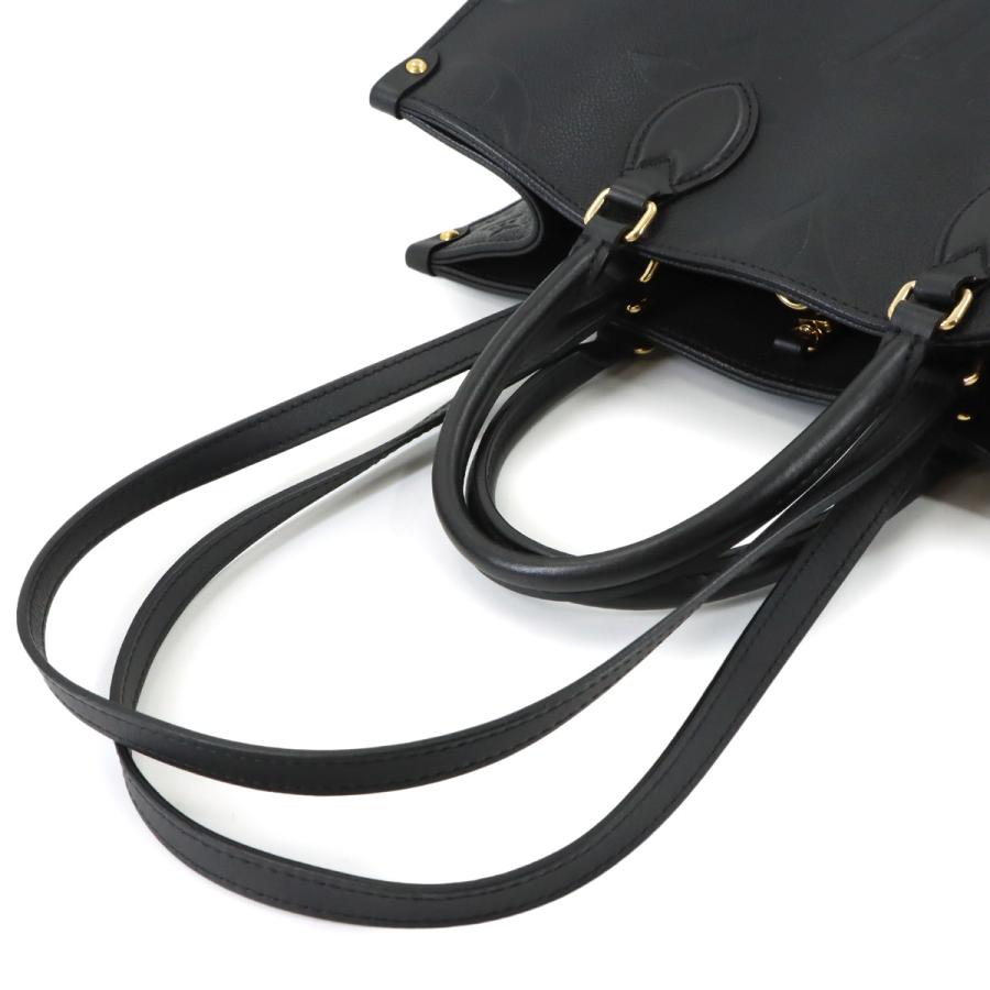 新品同様 ルイ ヴィトン LOUIS VUITTON モノグラム アンプラント オンザゴー MM 2way トート ショルダー バッグ ノワール M45595 90316087